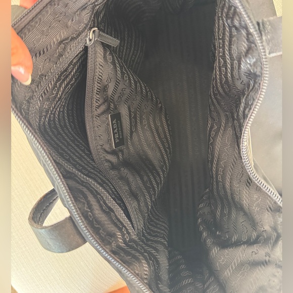 Authentic Prada Black Tote Bag - Picture 2 of 8